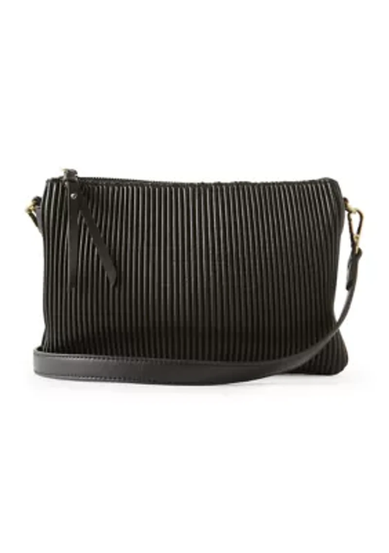 Ribbed Crossbody Bag