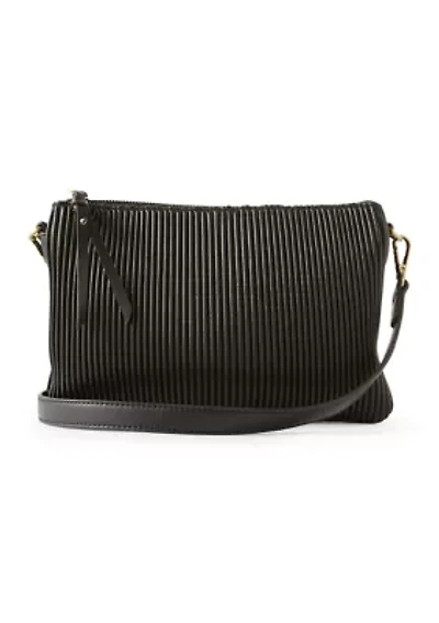 Ribbed Crossbody Bag