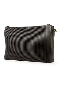 Ribbed Crossbody Bag