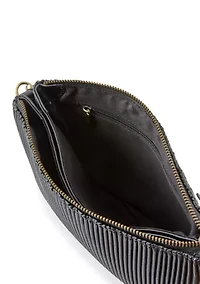 Ribbed Crossbody Bag