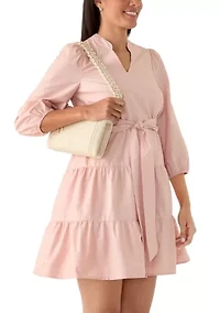 Crossbody Bag with Woven Shoulder Strap