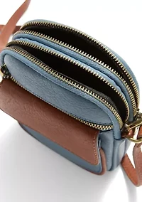 Denim Phone Crossbody Bag