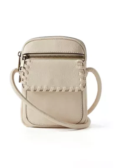 Whipstitch Phone Crossbody