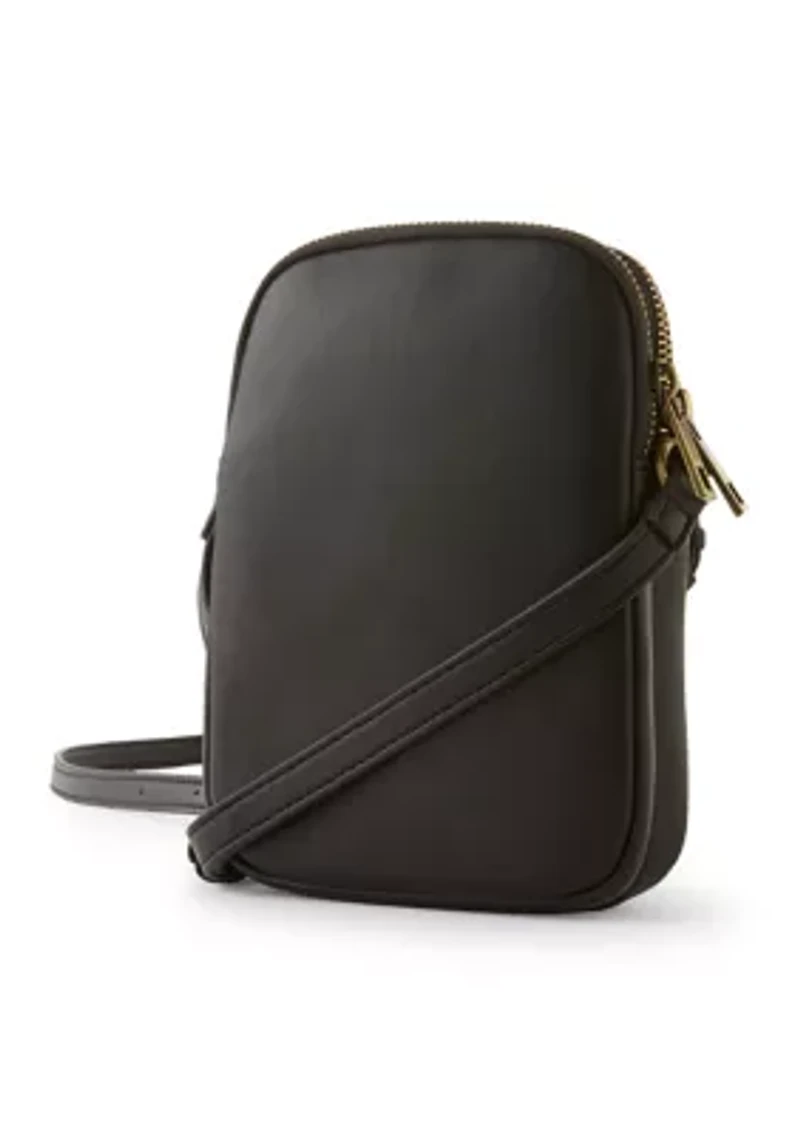 Ribbed Phone Crossbody Bag