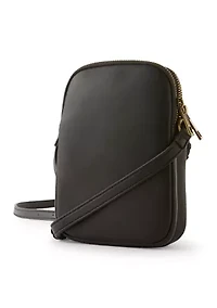 Ribbed Phone Crossbody Bag