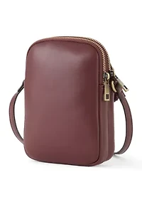 Ribbed Phone Crossbody Bag