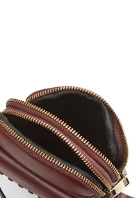 Ribbed Phone Crossbody Bag