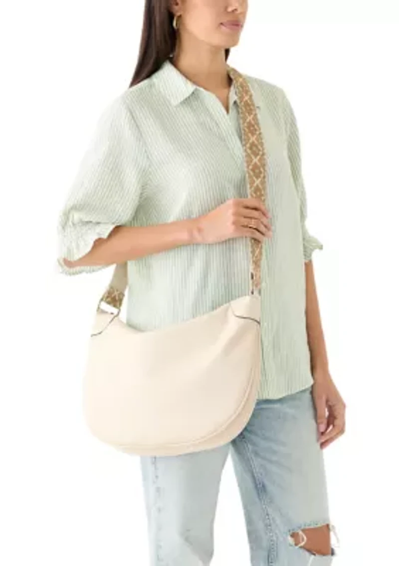 Sling Bag with Webbing Crossbody Strap