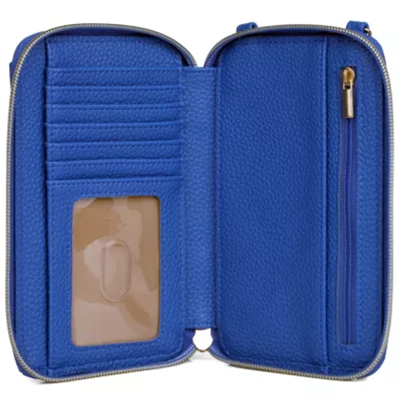 Solid Pebble Vegan Leather Everywhere Wallet