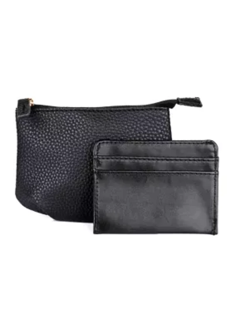 Pleated Coin Pouch