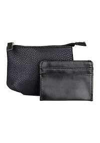 Pleated Coin Pouch