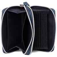 Solid Pebble Vegan Leather Wizard Wallet