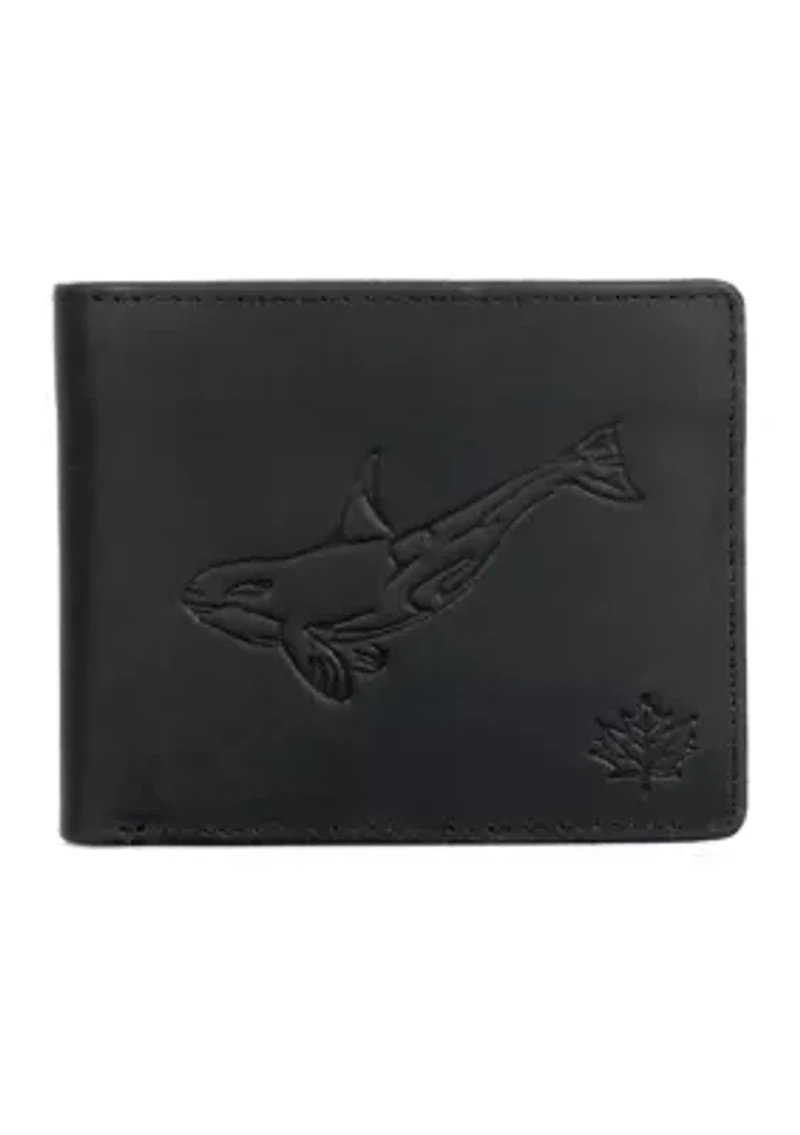 Wild Animal Men's Leather Wallet