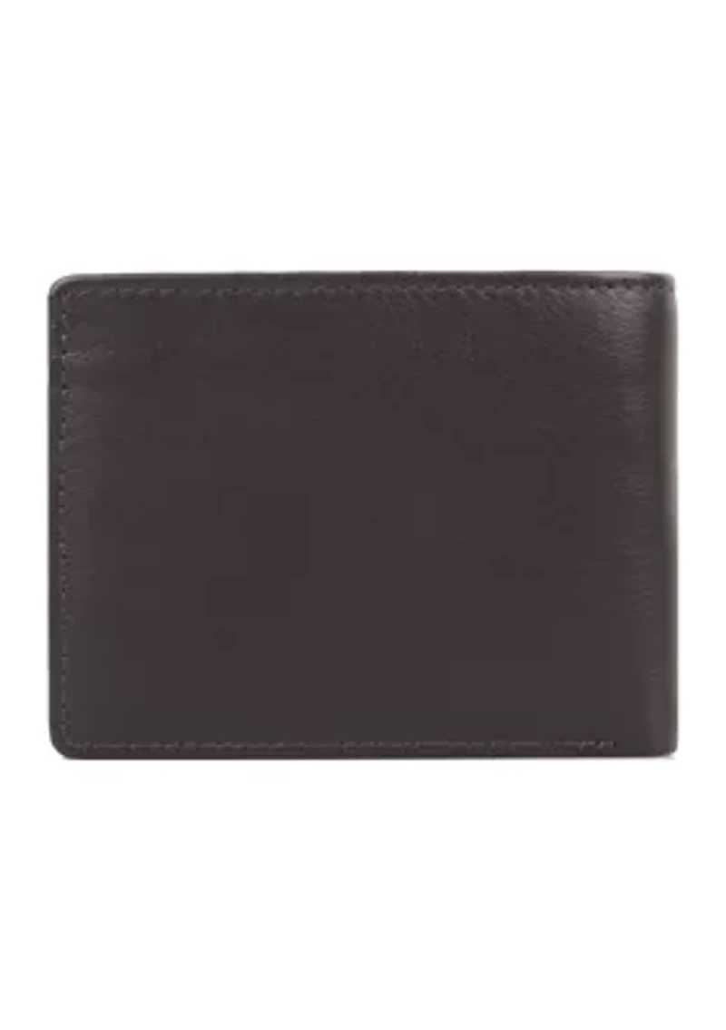 RFID Blocking Martin Leather Wallet