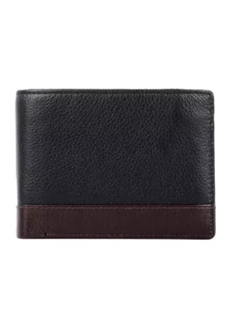 RFID Blocking Tommy Leather Wallet