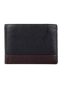 RFID Blocking Tommy Leather Wallet