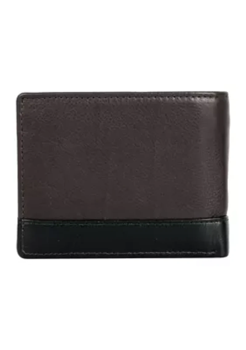 RFID Blocking Tommy Leather Wallet