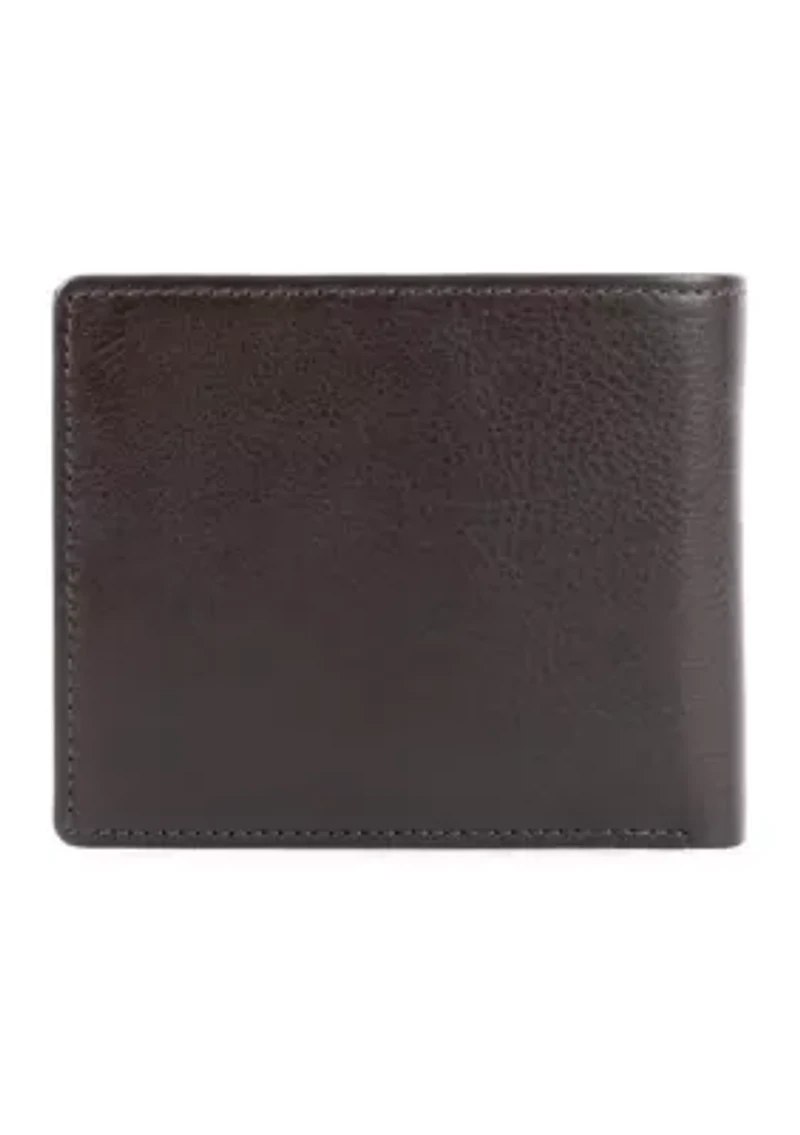 RFID Blocking Leather Wallet with Card Insert