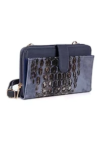 RFID Blocking Eva Women's Crossbody Wallet