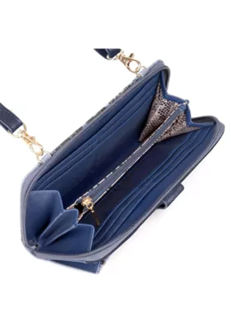 RFID Blocking Eva Women's Crossbody Wallet