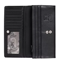 RFID Blocking Leather Continental Wallet