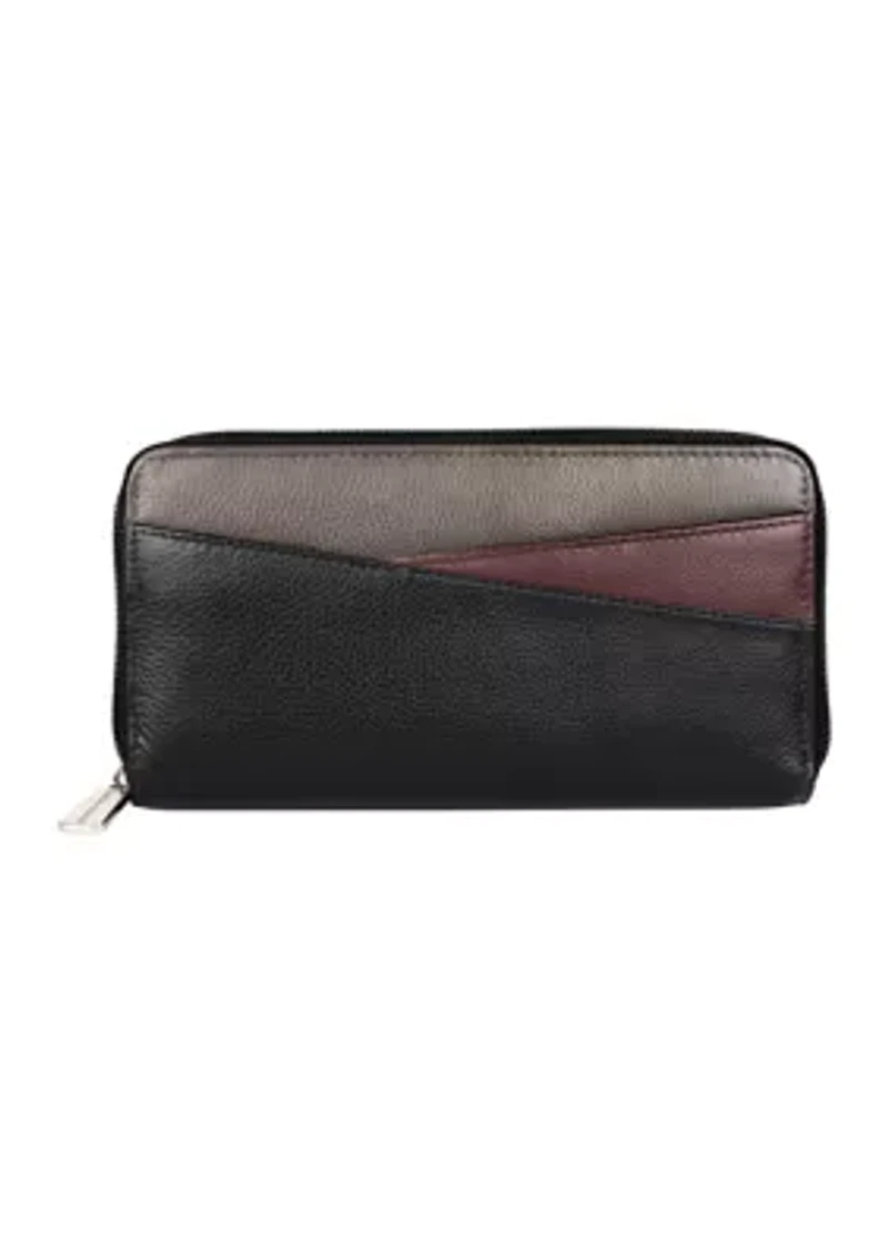 RFID Blocking Wanda Leather Wallet