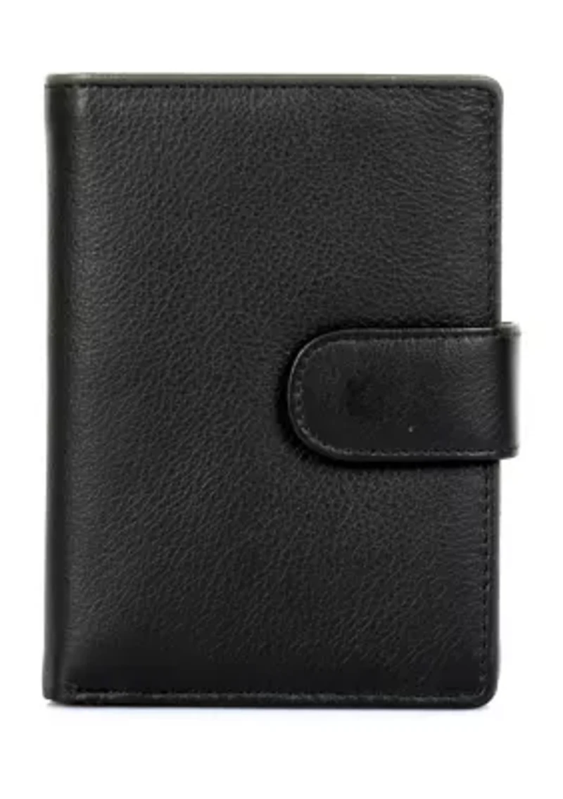 RFID Blocking Leather Wallet Medium