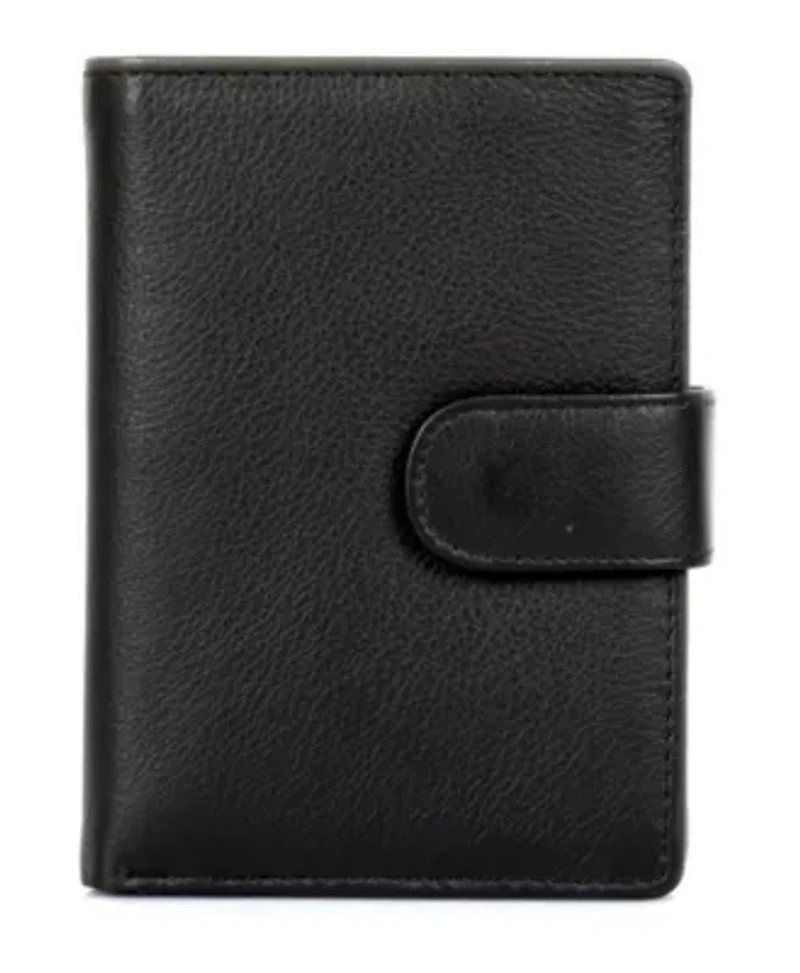 RFID Blocking Leather Wallet Medium