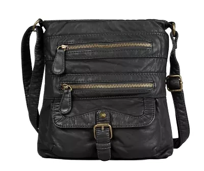 Charlotte Pre-Washed Women's Crossbody Bag