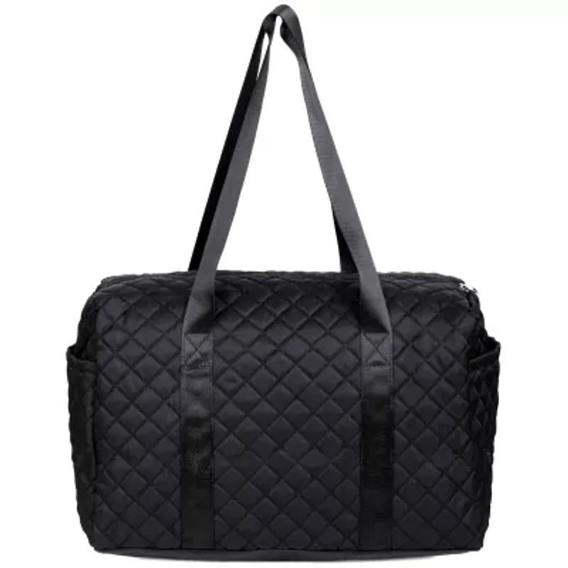 Alicia Quilted Nylon Duffle