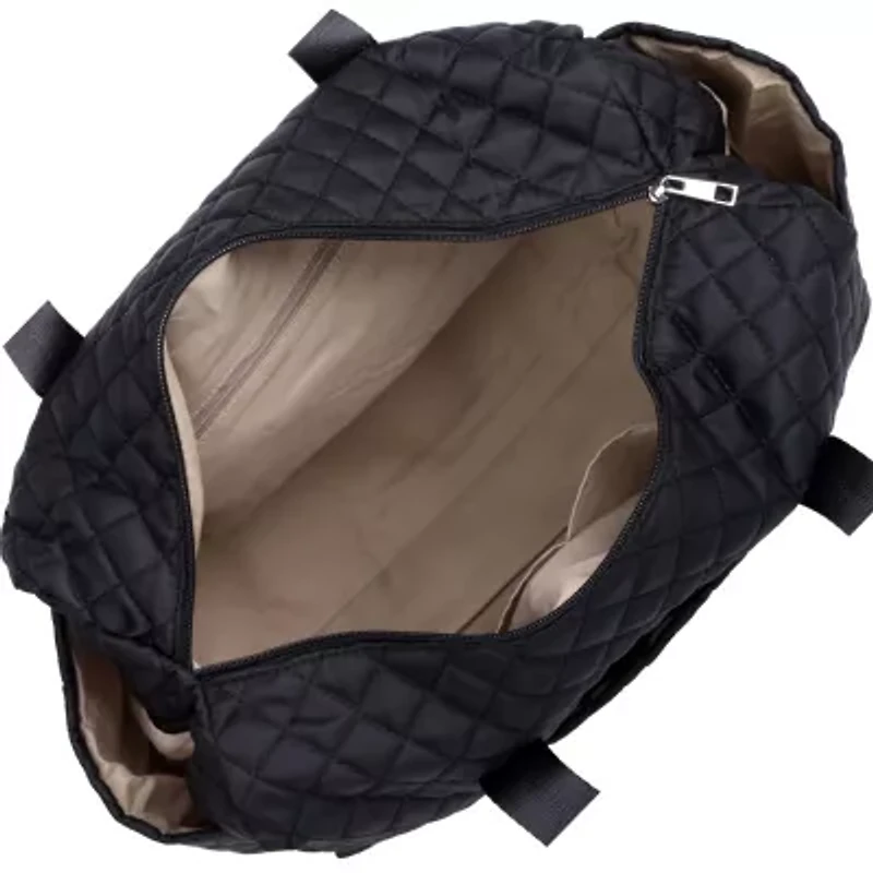 Alicia Quilted Nylon Duffle