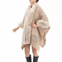 Winter Solace Knit Ruana