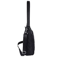 MIKKI QUILTED NYLON CROSSBODY