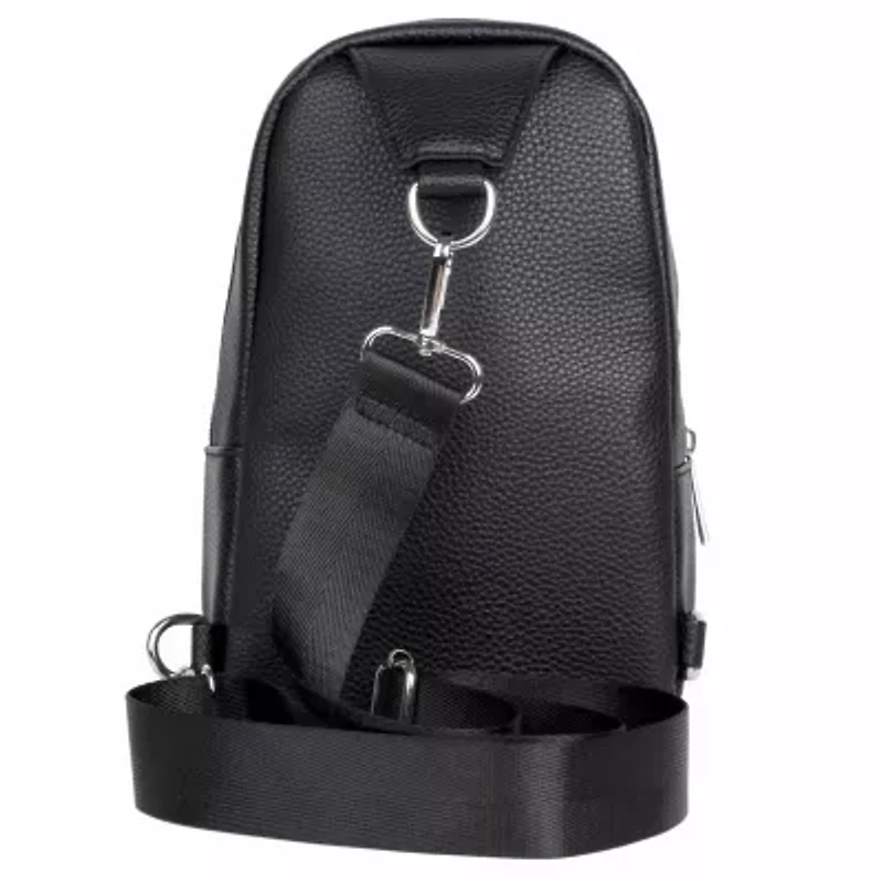 Vegan Leather Sling Bag