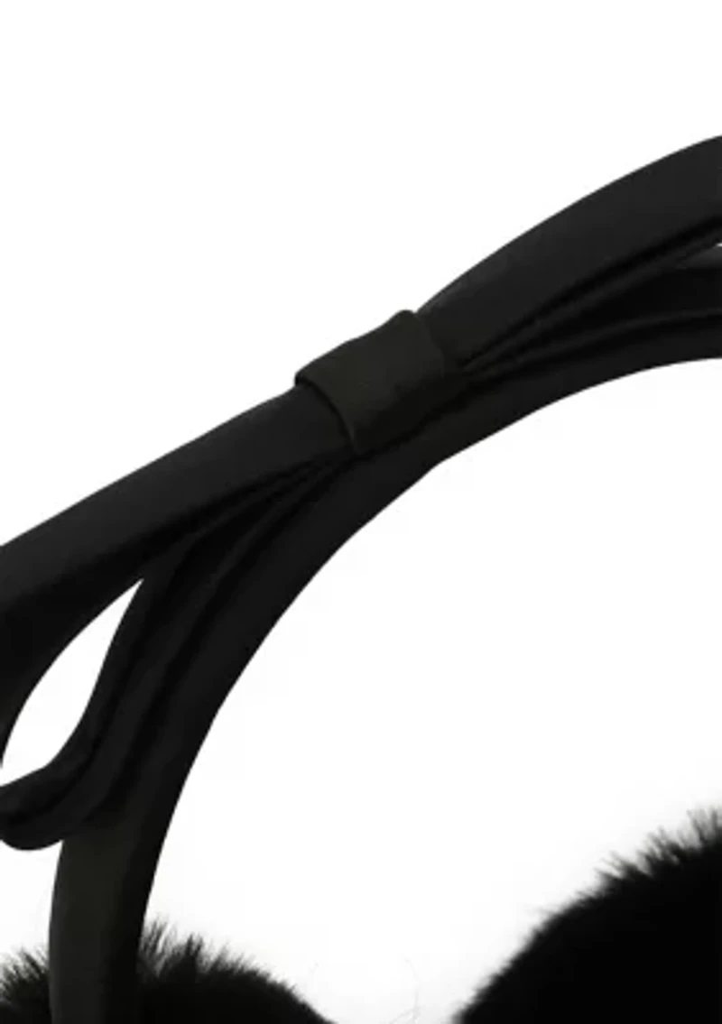 Shoelace Bow Earmuffs