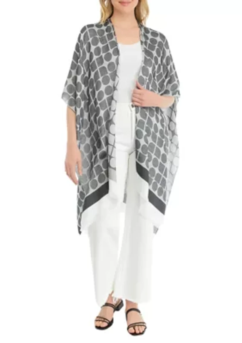 Noel Yarn Dyed Ruana