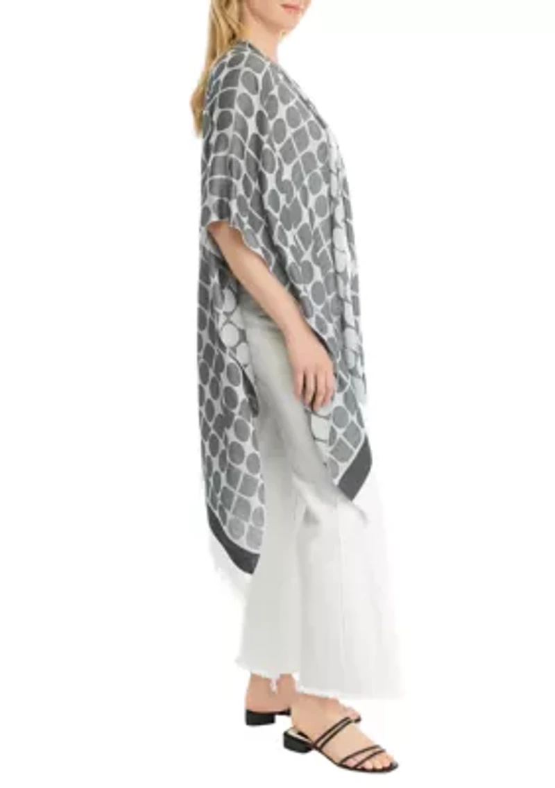 Noel Yarn Dyed Ruana