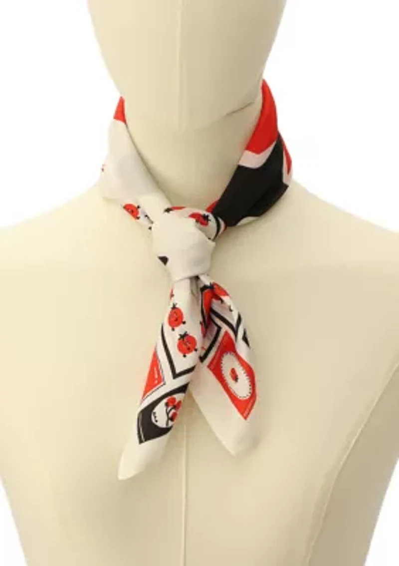 Tomato Ketchup Silk Bandana 
