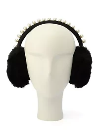 Pearl Embellished Earmuffs