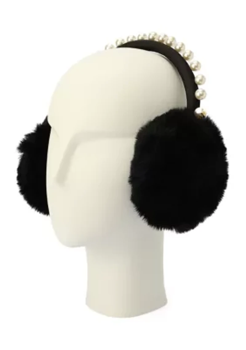 Pearl Embellished Earmuffs