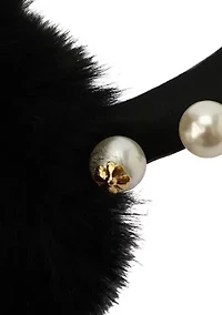 Pearl Embellished Earmuffs