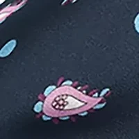 Paisley Foulard Silk Diamond Scarf