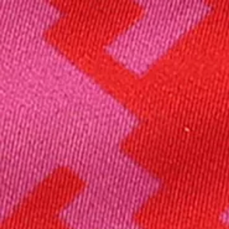 Houndstooth Silk Bandana Scarf 