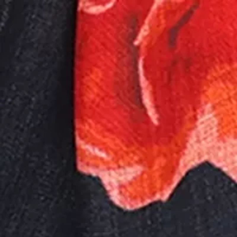 Charming Rose Oblong Scarf 