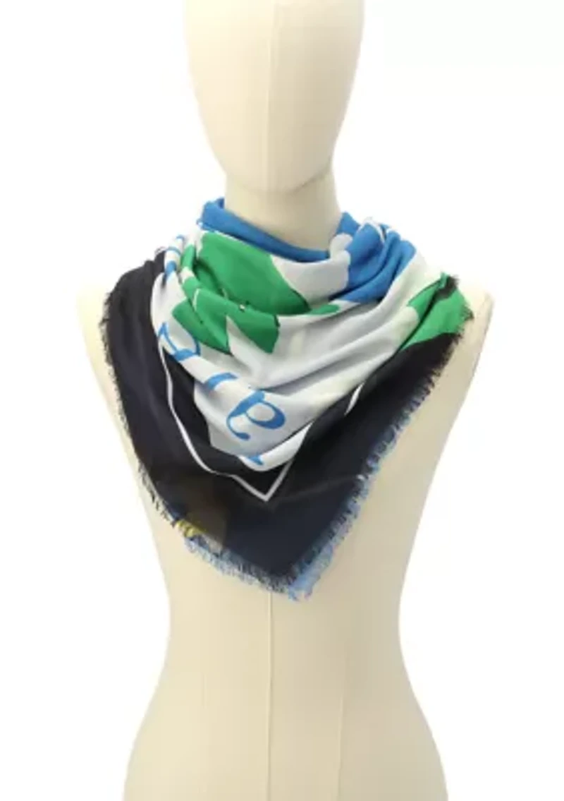 Springtime Bloom Square Scarf