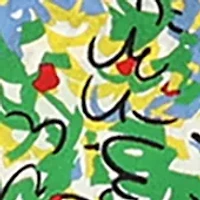 Springtime Gardens Silk Square Scarf
