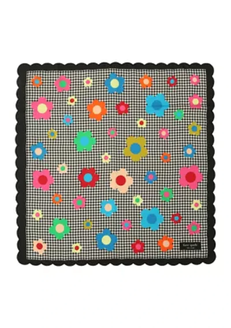 Gingham Garden Bandana