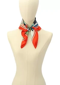 Shrimp Slack Silk Bandana