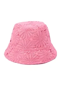 Daisy Lace Bucket Hat