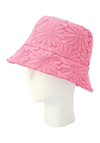Daisy Lace Bucket Hat
